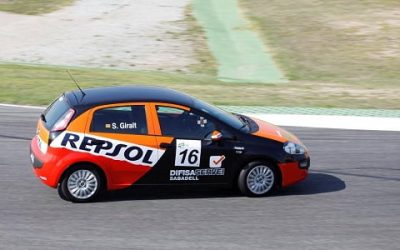Sergi Giralt y Repsol, campeones en las ECOseries con el Fiat Punto GLP.