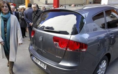 Ana Botella estrena coche oficial: del Audi A8 a un Seat de GLP en tres años