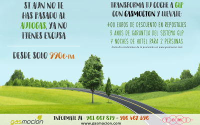 Promoción: Pásate al autogas con Gasmocion y Talleres Yomi